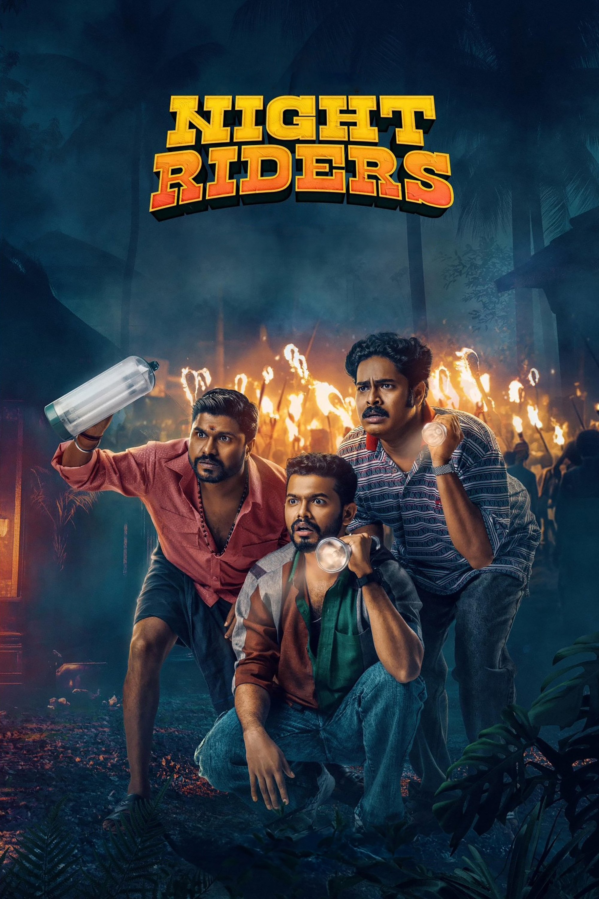 Nellikkampoyil Night Riders (2025) Hindi Dubbed